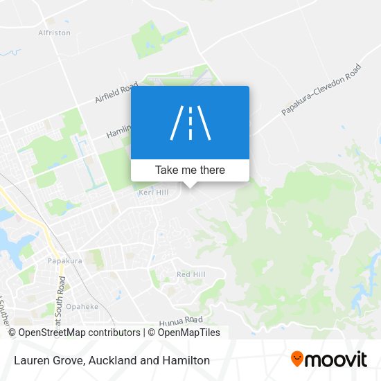 Lauren Grove map