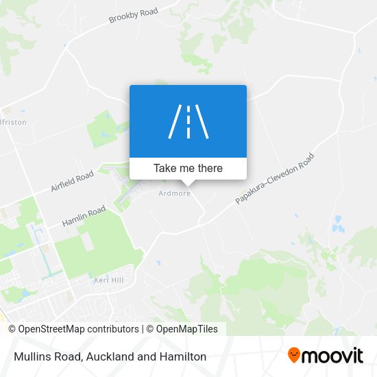 Mullins Road map