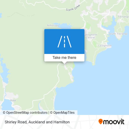 Shirley Road map
