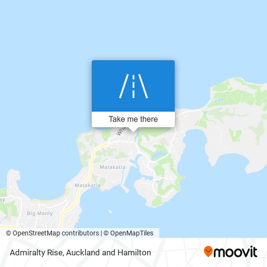 Admiralty Rise map