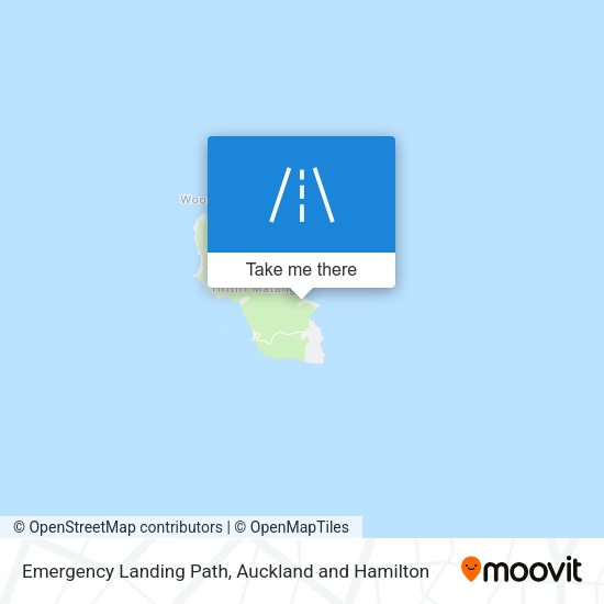 Emergency Landing Path map