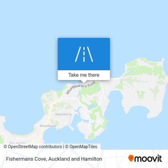 Fishermans Cove map