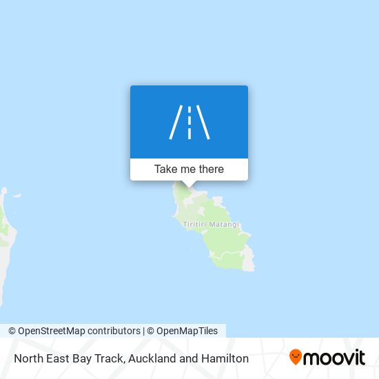 North East Bay Track map