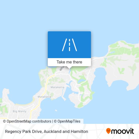 Regency Park Drive map