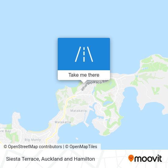 Siesta Terrace map
