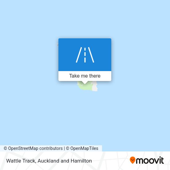 Wattle Track map