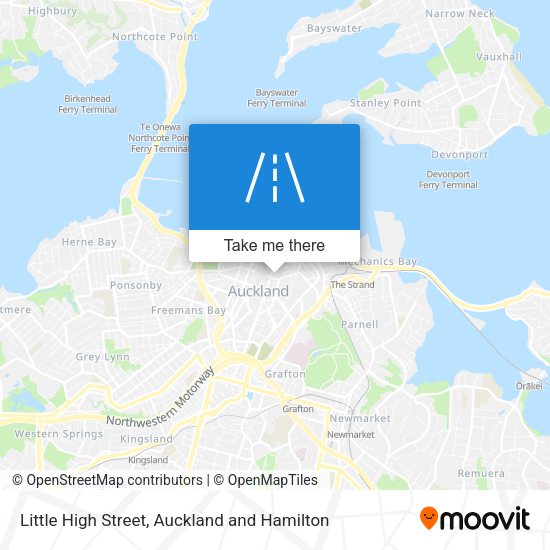 Little High Street map