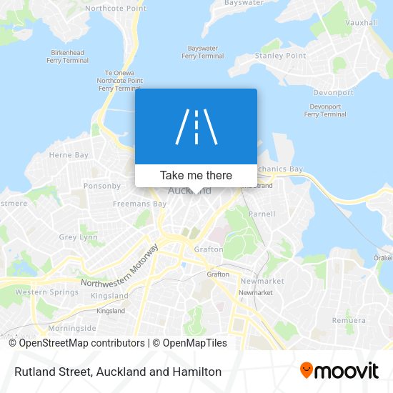 Rutland Street map