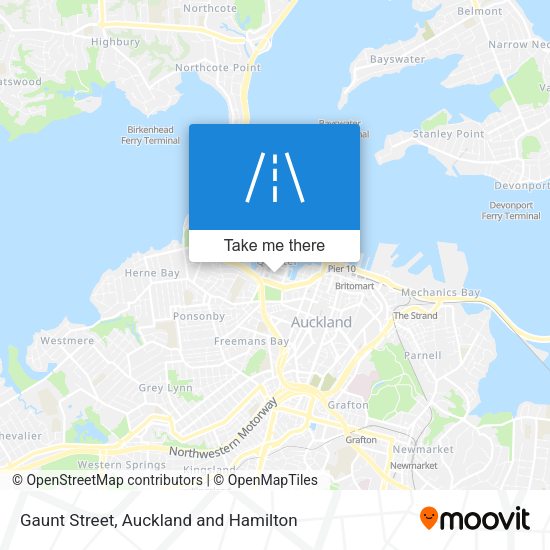 Gaunt Street map