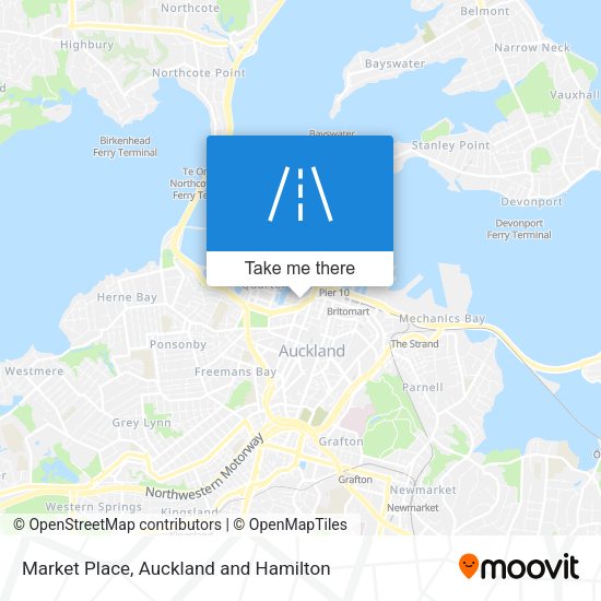 Market Place map