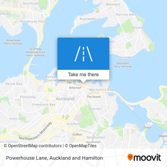 Powerhouse Lane map
