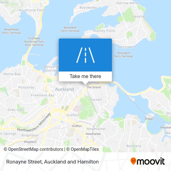 Ronayne Street map