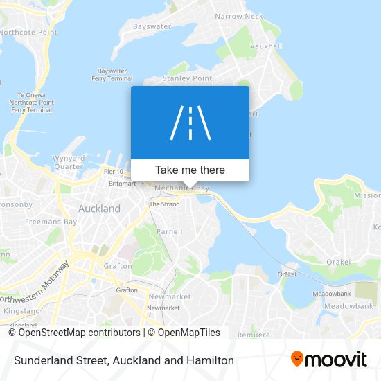Sunderland Street map