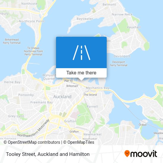 Tooley Street map