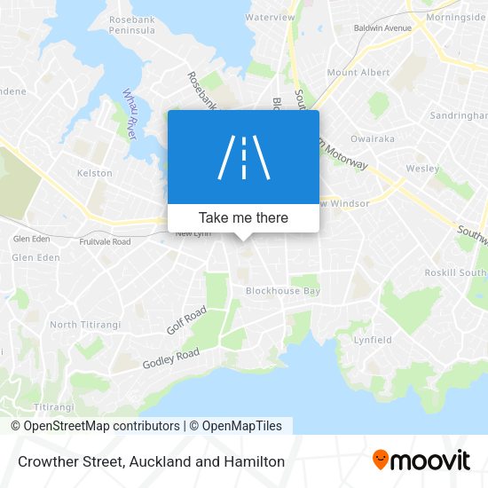 Crowther Street map