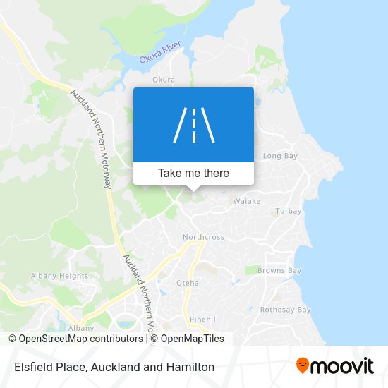 Elsfield Place map
