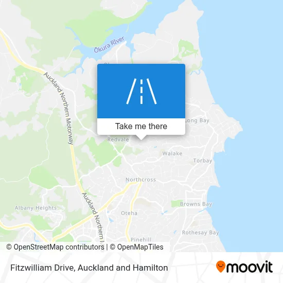 Fitzwilliam Drive map