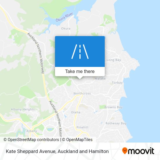 Kate Sheppard Avenue map