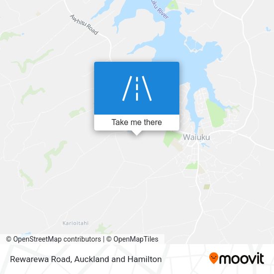 Rewarewa Road map