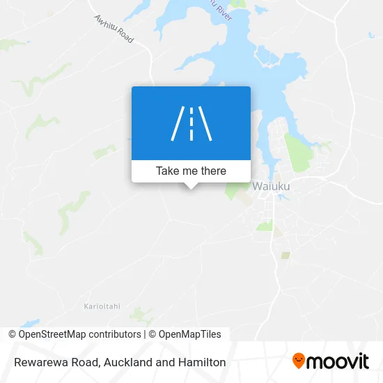 Rewarewa Road map