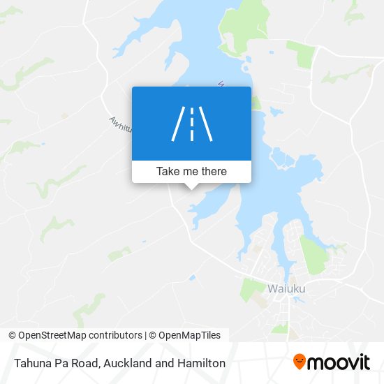 Tahuna Pa Road map