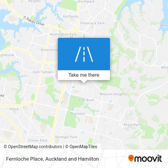 Fernloche Place map