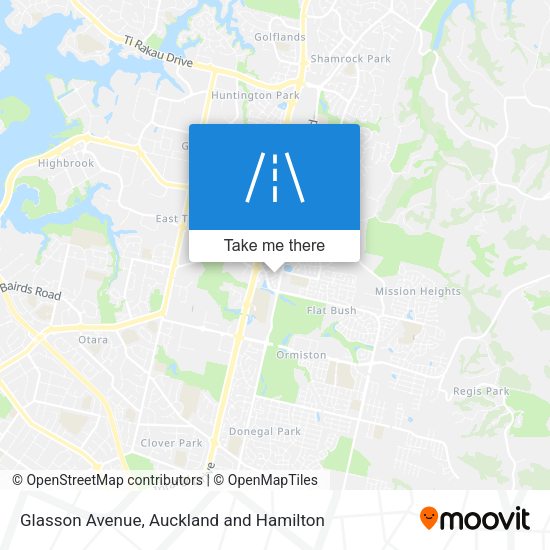 Glasson Avenue map