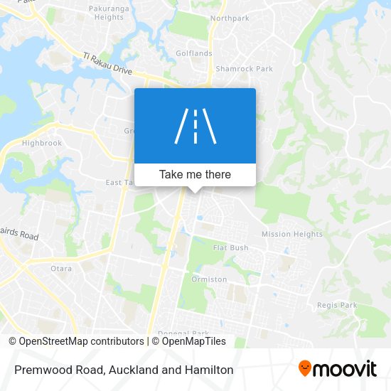 Premwood Road map