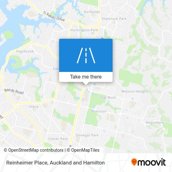 Reinheimer Place map