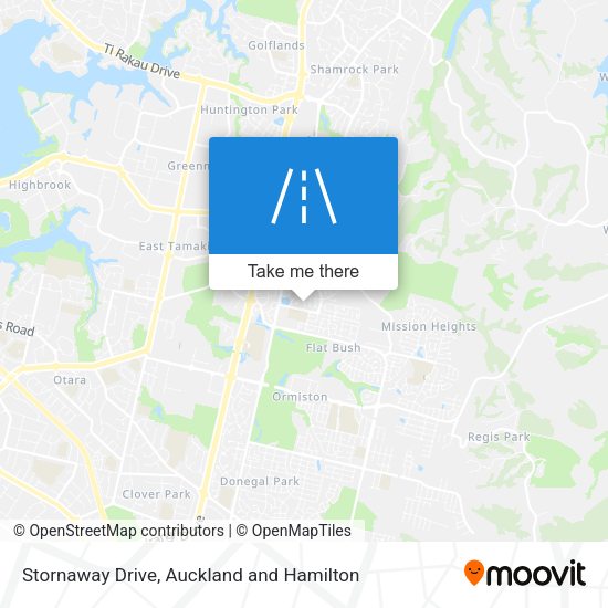 Stornaway Drive map