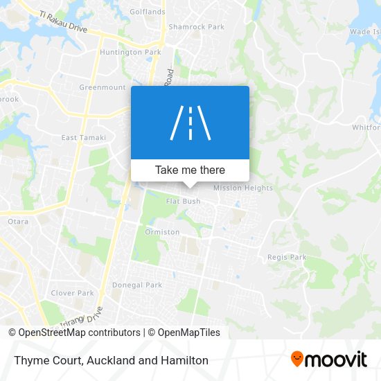 Thyme Court map