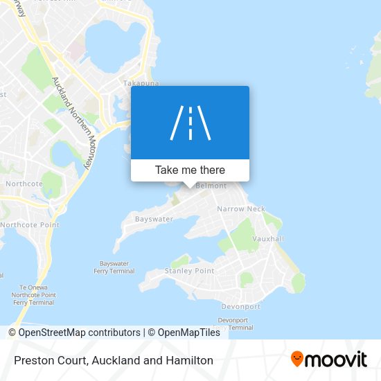 Preston Court map