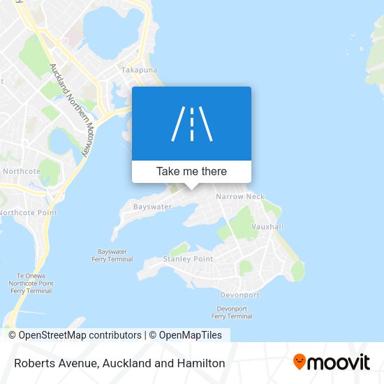 Roberts Avenue map