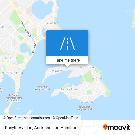 Rosyth Avenue map