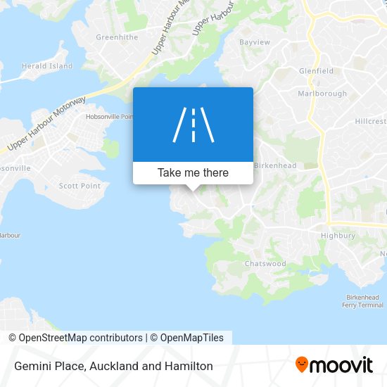 Gemini Place map