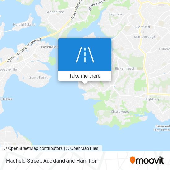 Hadfield Street map