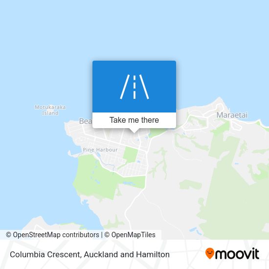 Columbia Crescent map