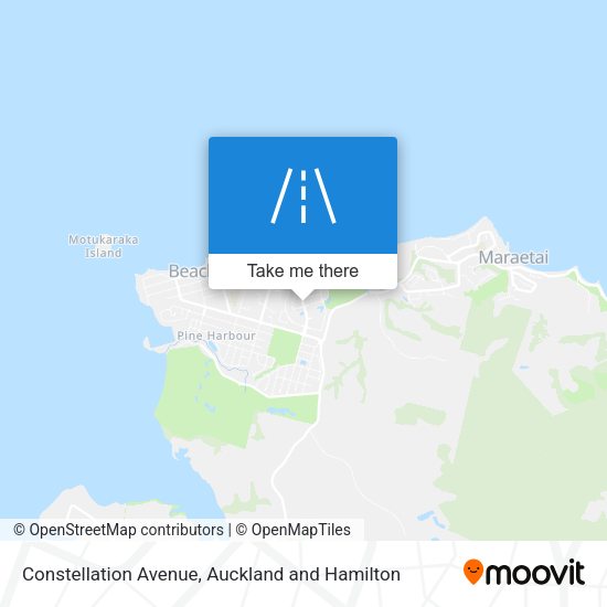 Constellation Avenue map