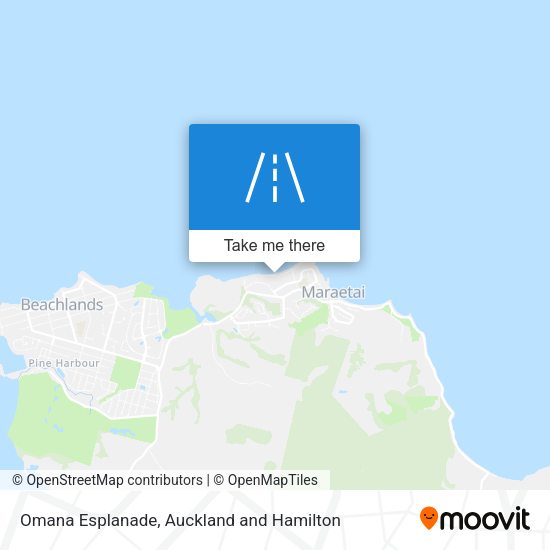 Omana Esplanade map