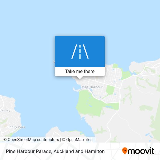 Pine Harbour Parade map
