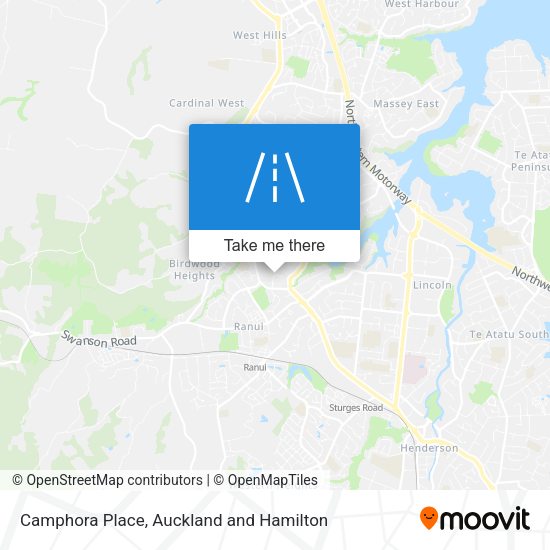 Camphora Place map