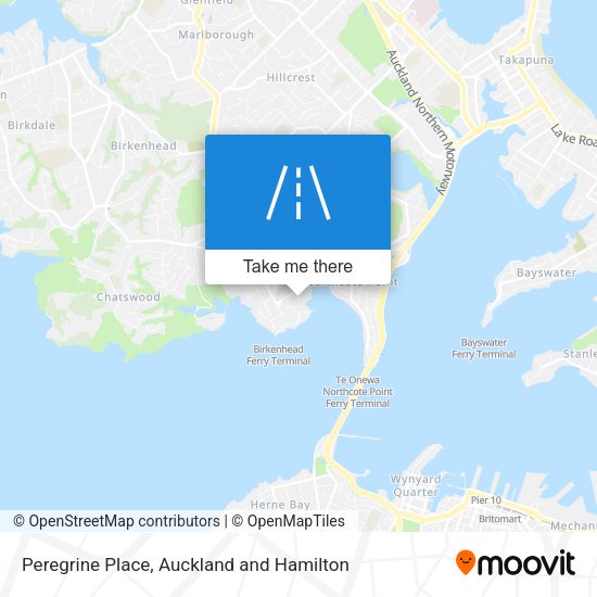 Peregrine Place map