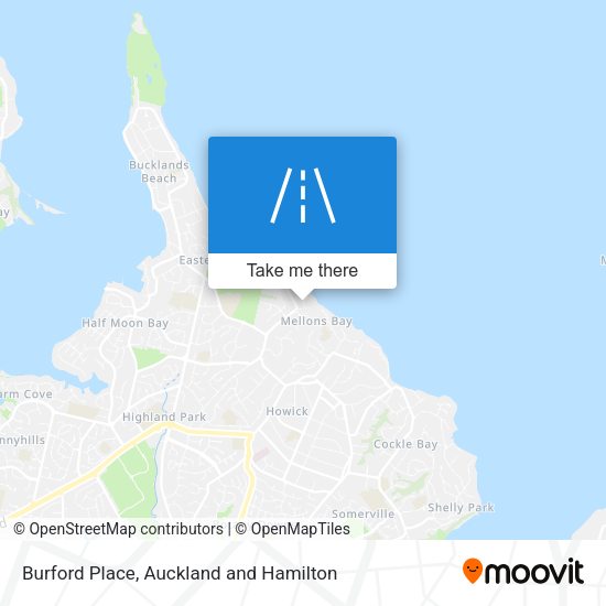 Burford Place map