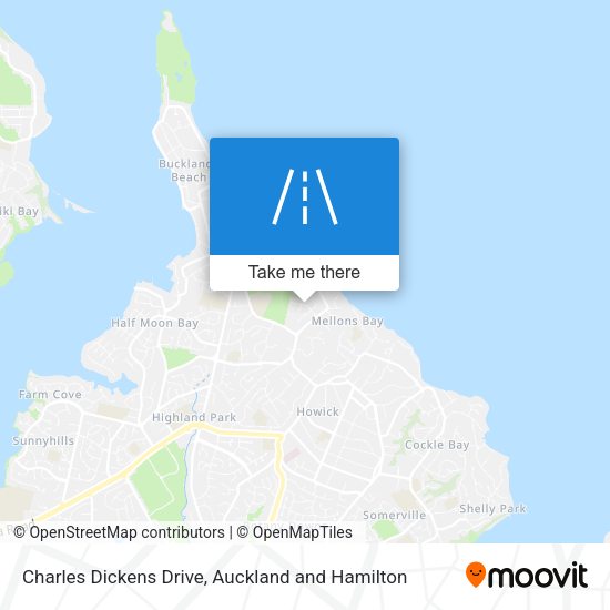 Charles Dickens Drive map