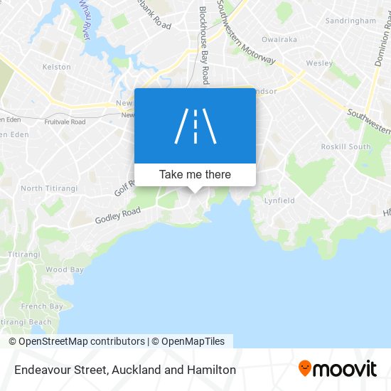 Endeavour Street地图