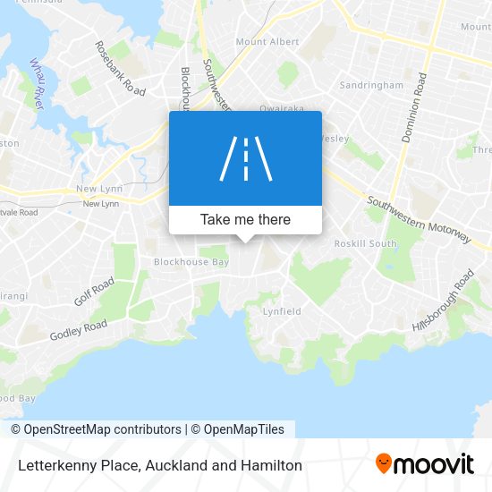 Letterkenny Place map