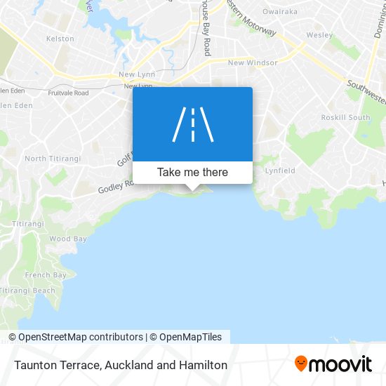 Taunton Terrace map