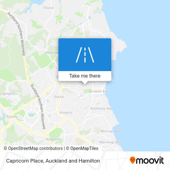 Capricorn Place map
