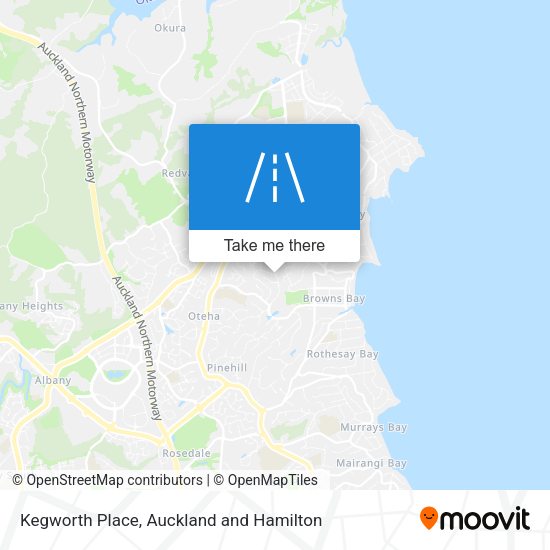 Kegworth Place map