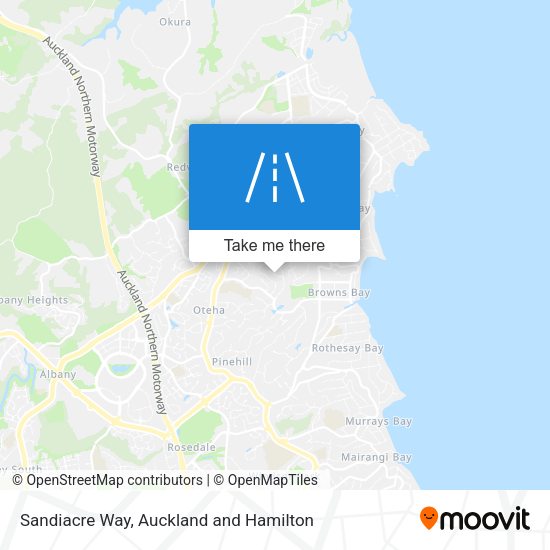 Sandiacre Way map